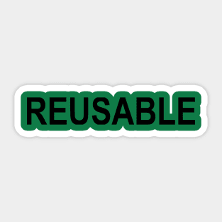 reusable Sticker